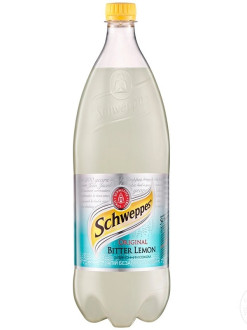 Вода-напій 1л сильногазована "Швепс Лимон" (1/12)
