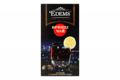 Чай &quot;Еdems&quot; 25ф/п*2г  Чорний &quot;Бренді чай&quot; конверт (1/10)