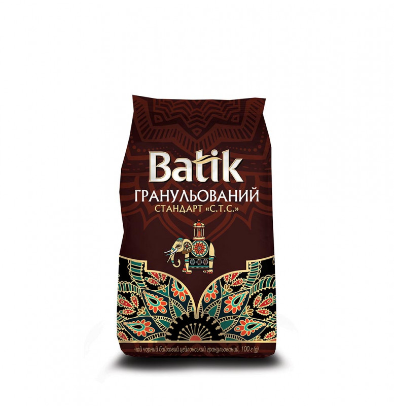 Чай &quot;Batik&quot; 100г Чорний Гранульований СТС м/у (1/40)