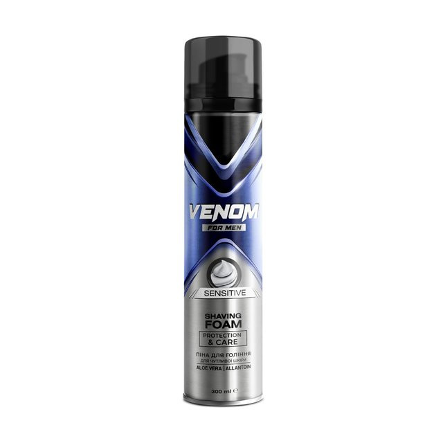 Піна для гоління  Sensitive 300мл Venom (1/24)