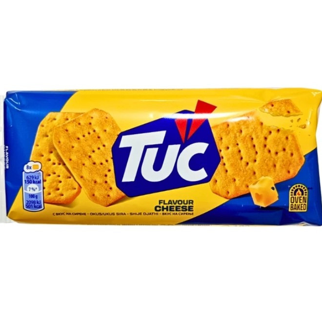 Крекер солений 100г TUC зі смаком сиру (1/24)