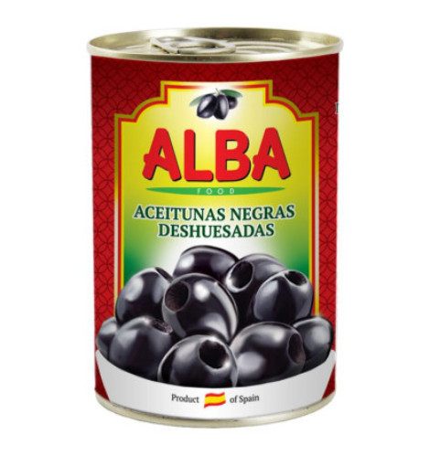 Маслини без кісточки 300мл ALBA Food ж/б (1/12)