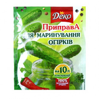 Приправа &quot;ДЕКО&quot; для маринування огірків 30г (1/80)