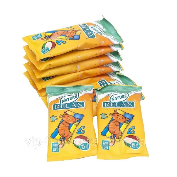 В.серветки 15шт "TM RELAX" Морський (1/150)