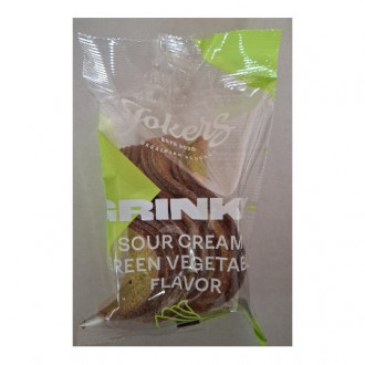 Грінки житньо-пшеничні  90г Сметана та зелень JokerS (1/14) ШОУБОКС