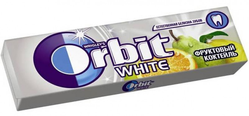 Жувальна гумка Orbit фруктовий коктейль 14г (1*30/20)