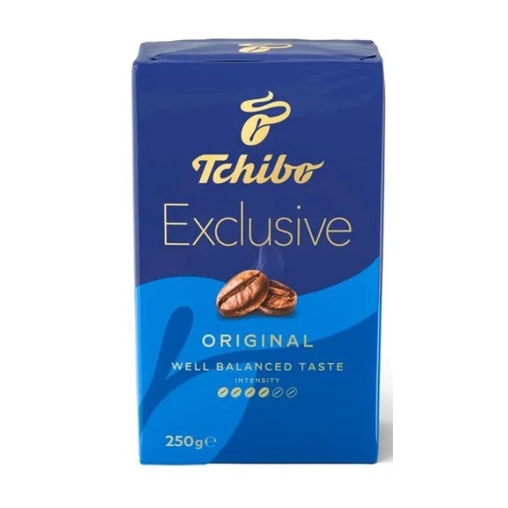 Кава Tchibo Exclusive 250г мелена вакуум (1/12)