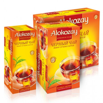 Чай &quot;Alokozay Tee&quot; 25п*2г Чорний (1/24)