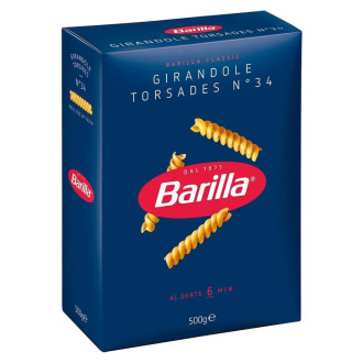 Макарони 500г Barilla Girandole №34 (Спіральки) (1/12)