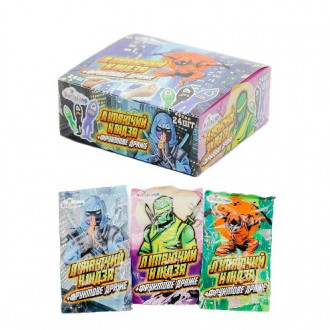 Драже фруктове + Літаючий Ніндзя 2г*24шт**