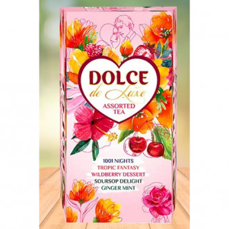Чай &quot;DOLCE de Luxe&quot; 25ф/п*2г ASSORTED Асорті конверт (1/15)