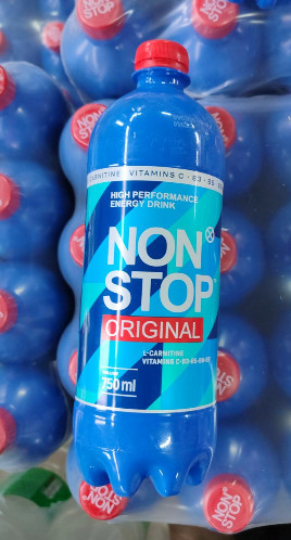 Вода -напій енергетичний "Non Stop" 0,75л ПЕТ (1/12)